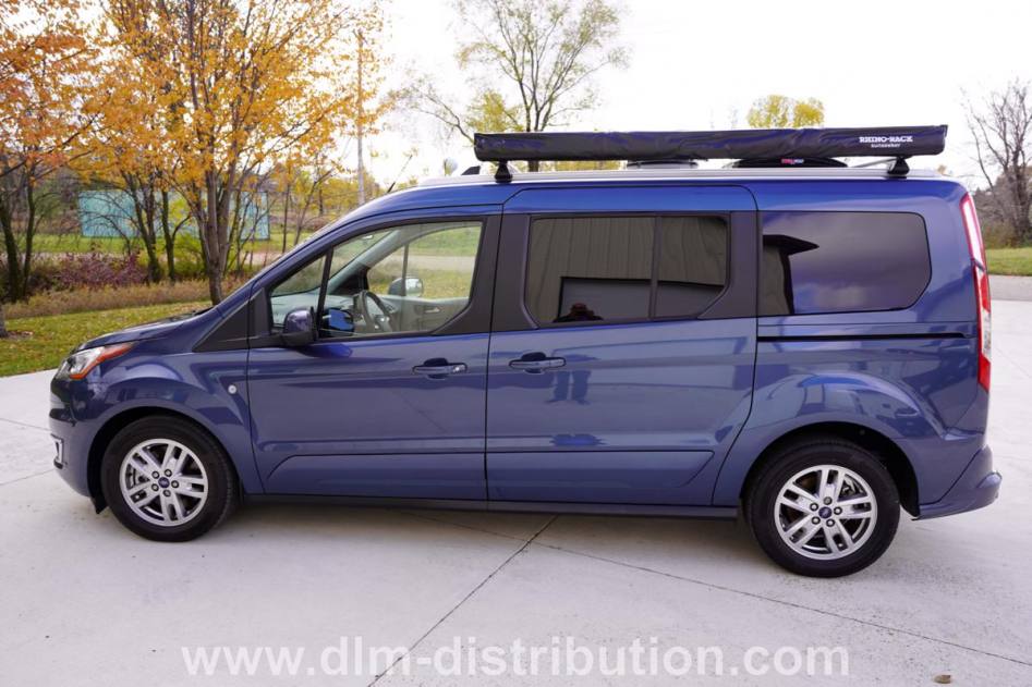 Low cost Class B Campervan 2021 Blue Metallic Mini-T Camper van with Awning