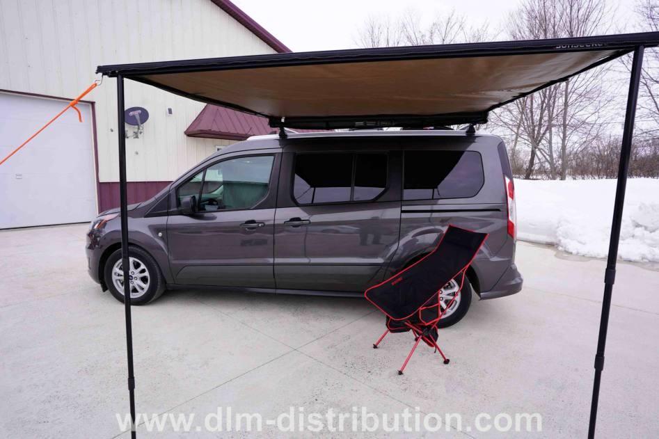 2020 Ford Transit Connect Mini-T Campervan ~New conversion! Solar Adaptive Cruise NAV  Awning