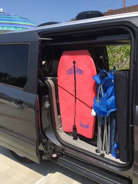 Ready for the beach - California in a Mini-T Camper Van